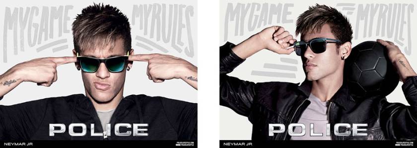 Neymar JR je novo lice Police kampanje sunčanih i dioptrijskih naočara za 2014 godinu