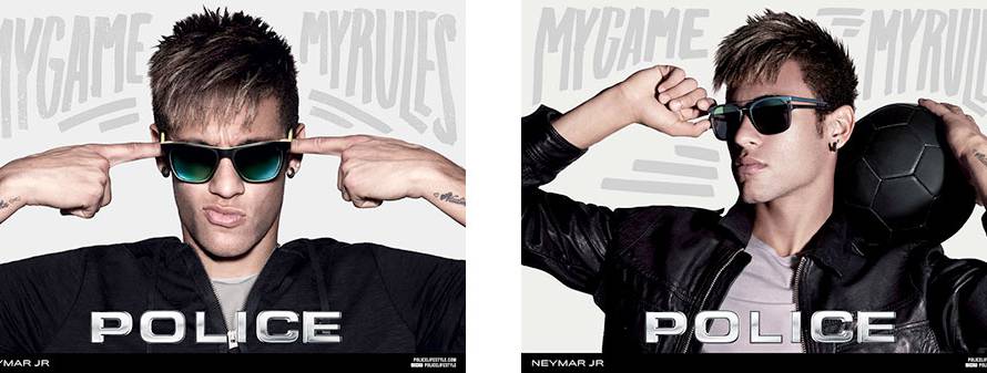 Neymar JR je novo lice Police kampanje sunčanih i dioptrijskih naočara za 2014 godinu